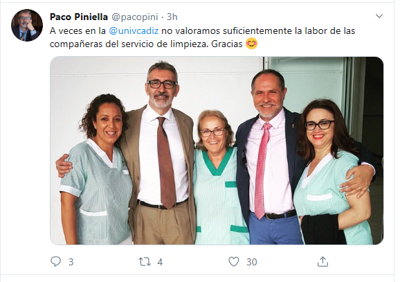 CKalizay's tweet photo. A veces, no, casi siempre.
Pues a ver si demostramos lo contrario, que, si no nos equivocamos, ya se acabó el contrato con la actual adjudicataria del contrato de limpieza. https://t.co/ENuOxzAsRr