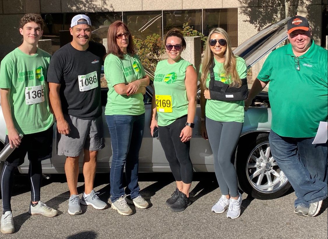 premiere_comm's tweet photo. This weekend, Premiere Communications &amp; Consulting had the honor of supporting the ASNC at the 21st Annual Triangle Run/Walk for Autism. Thanks to everyone from Premiere's team who volunteered and came to support with their friends and families! 

https://t.co/OEh43TueAw https://t.co/8OPJXj5t5z
