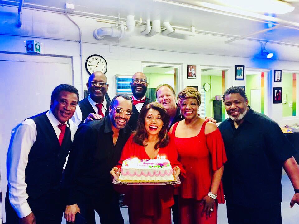5thdimensionOF's tweet photo. Throwback to when we celebrated Florences’s birthday at our Bush Garden’s show in Florida. Check out the website for links to the our upcoming shows! #the5thdimension #birthday #tourdiaries https://t.co/cFGh9dCUdm
