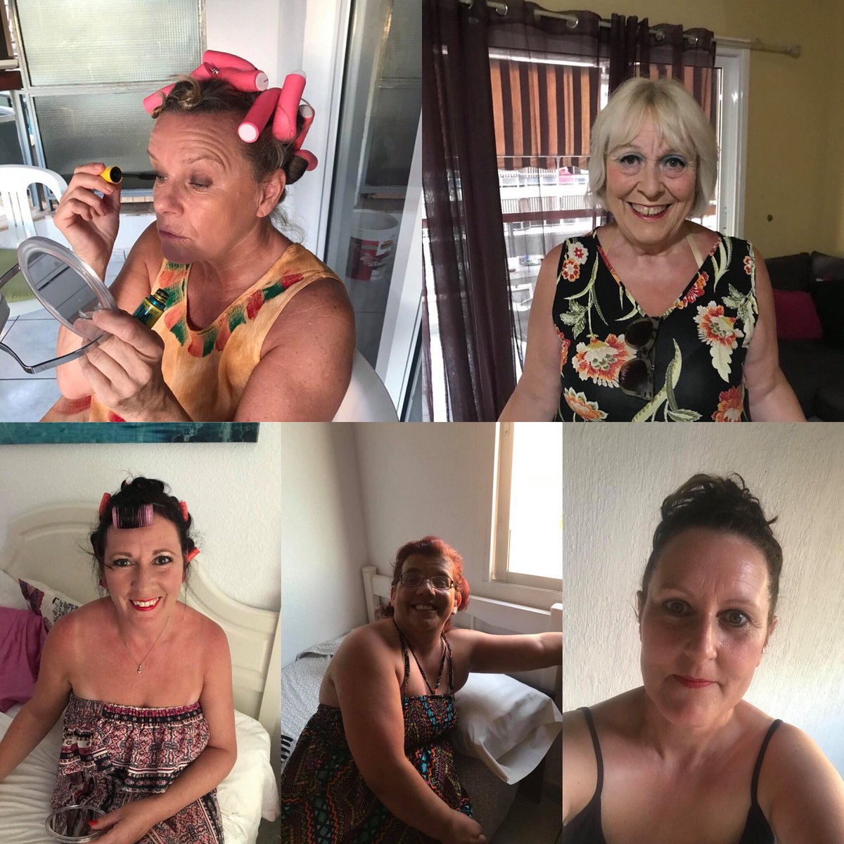 rubyredsperform's tweet image. Getting ready for out 1st performance in Tenerife 
Feeling excited 😆 x x