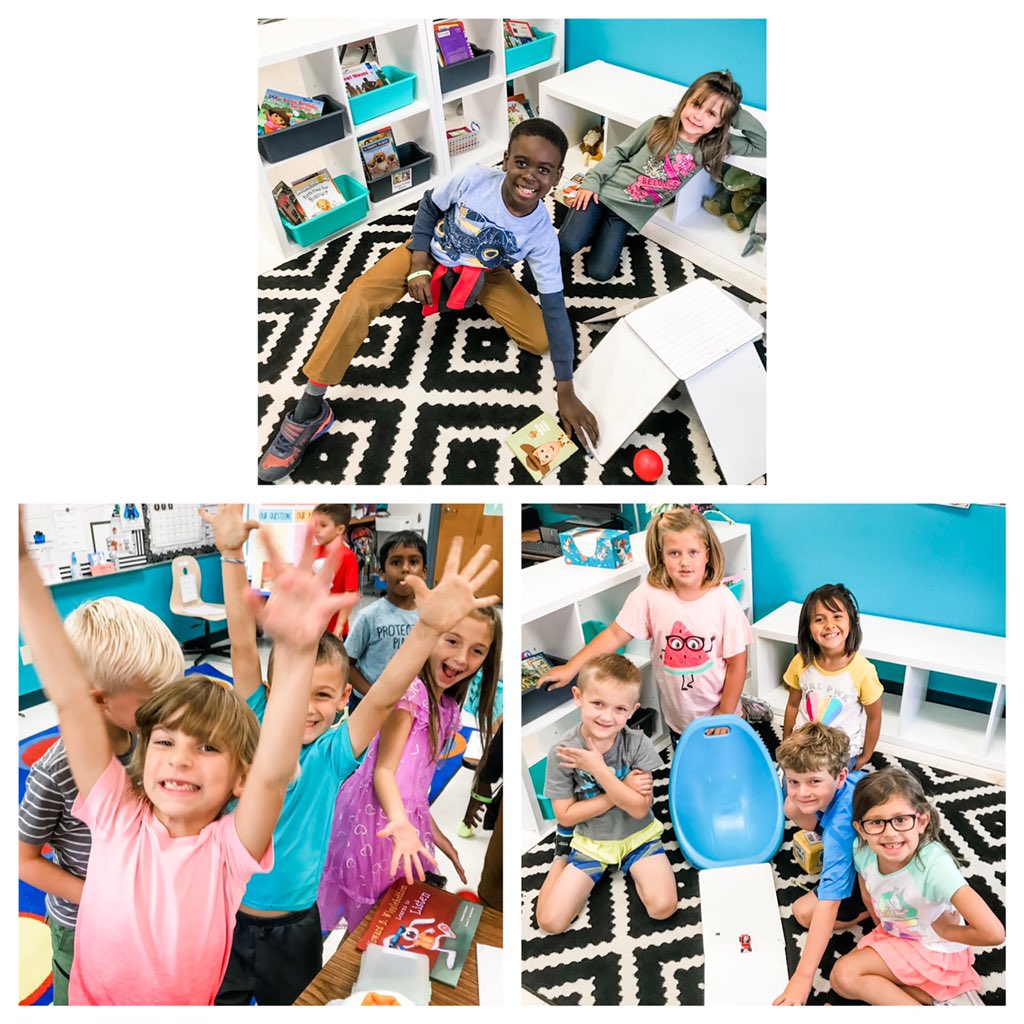 Mrs_Bowe's tweet photo. Thank you @GG_Learning for exciting my students and making science fun! #WeLoveScience, Force and motion fun, creating ramps and testing them out. #HandsOnLearning  @FairOaksRanchES #1stIsOnPoint #WeAreFORES #WeAreBoerneISD @BoerneISD https://t.co/b0AXNNJ39N