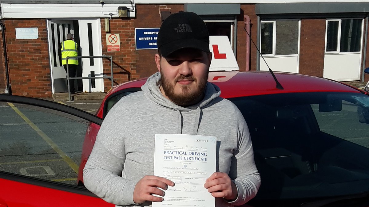 DriverLupe's tweet image. Congratulations to David on passing your driving test