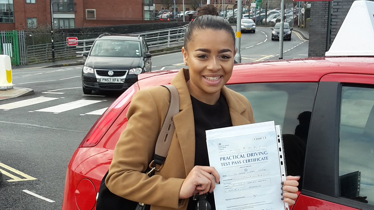 DriverLupe's tweet image. Congratulations to Cortney on passing your driving test