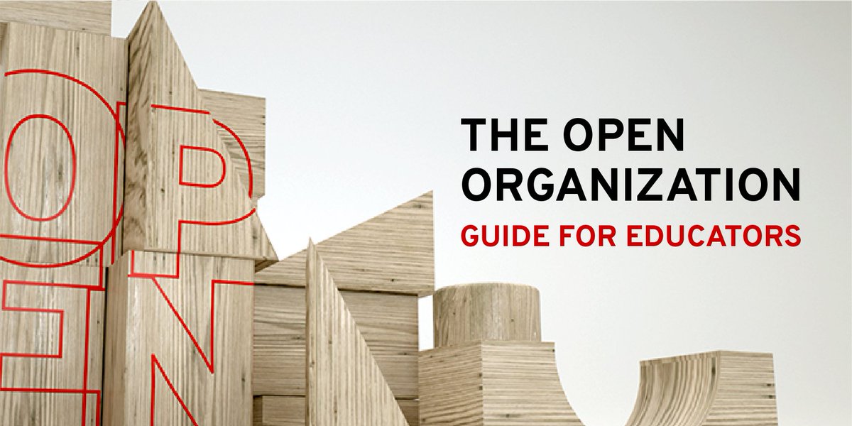 RedHat's tweet image. What kinds of schools are students returning to this season? The latest @openorgbook features tips for creating more transparent, adaptable, and meritocratic #educational organizations. Read more: red.ht/2lK3AmE #TheOpenOrg #BacktoSchool