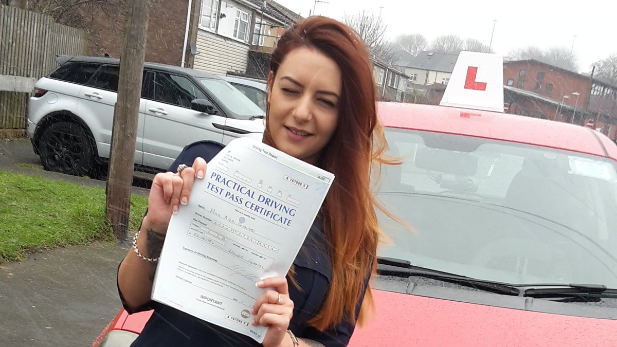 DriverLupe's tweet image. Congratulations to Aisha on passing your driving test