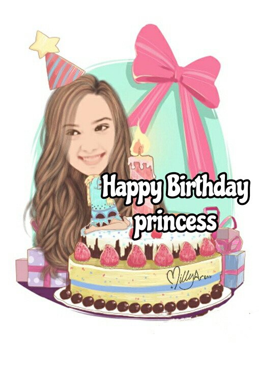 Millyarenna's tweet photo. Even though everyone celebrated your birthday two days ago ... but I still have it today.
#Indonesia 15 Oct 2019

Happy Birthday princess @DiganganaS
Wish u all the best 
I just give u my best pray.
praying for you is a way of hugging you from a far. https://t.co/pmOcEo4A3X