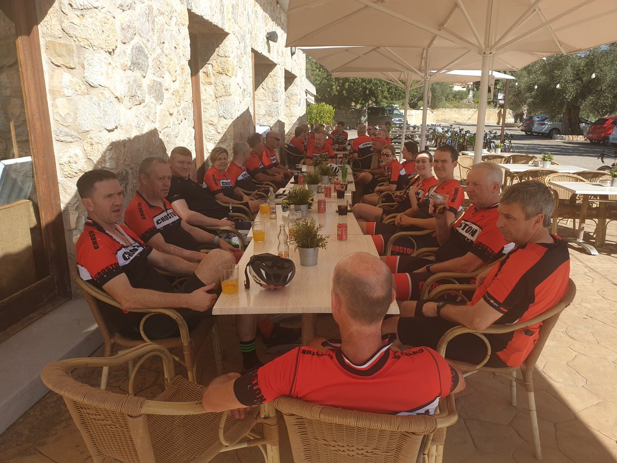 #Majorca you have been a blast 🌞🚴‍♂️🍺🍰 37 club members over a 2 week period #sametimenextyear