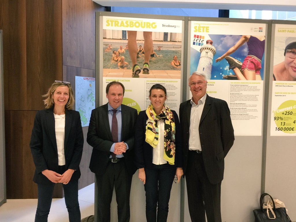 ugecamalsace's tweet photo. Engagés au quotidien sur le terrain du #sportsante, l'IURC et l'UGECAM Alsace participent aux 3èmes assises européennes du sport santé sur ordonnance #AssisesStrasbourg19 à #strasbourg 
🎯 Animation d'un atelier de travail par le Pr Marie-Eve Isner-Horobeti https://t.co/bIr8OicZwv