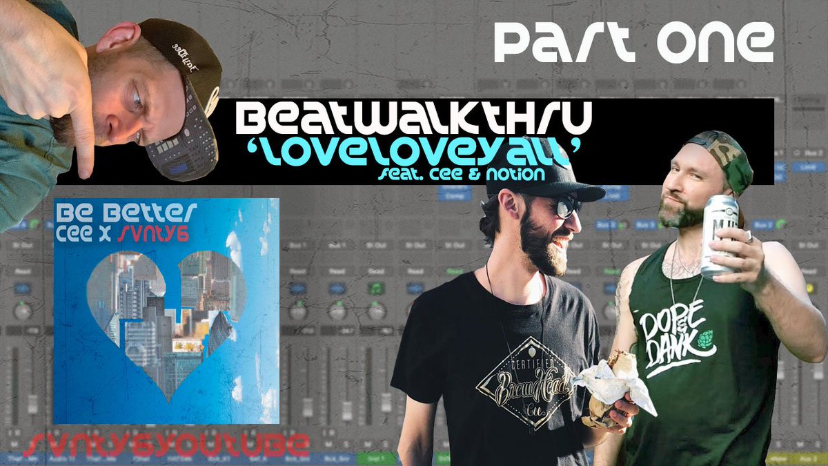 SVNTY6Beats's tweet image. Video!  
Watch (and listen to) me walk you through my beatmaking process -   
youtube.com/watch?v=SfNAIc…  
@CeeFor @Notionbaby 
#HipHopProduction #HipHopProducer #BeatmakingTutorial #LogicProX #HipHopBeats