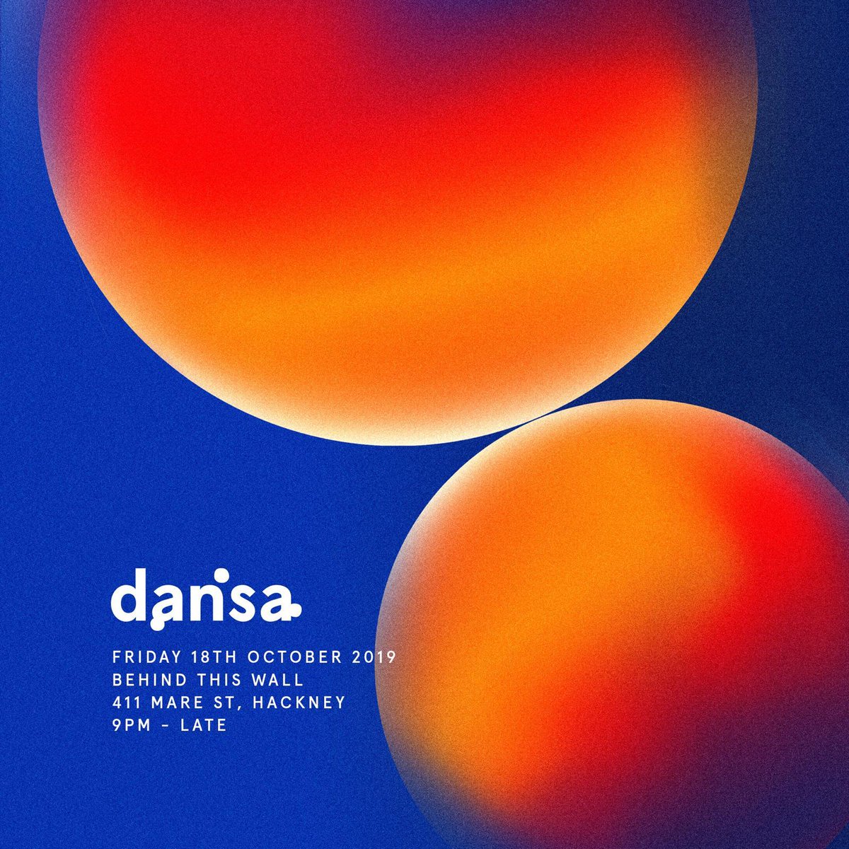 Check out @dansamusic and join us on the dance floor for another instalment at <a href="/btwldn/">behindthiswall</a> on Friday 18th October 🥳🥳 Some of the finest disco around 👌🏽 #discomusic #londonevents #disco #dansa