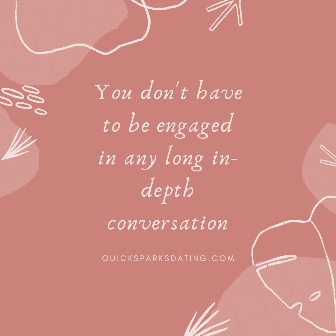 Are you tired of impersonal online chats that lead nowhere? Speed dating services bring professional singles together to find a mutual match.

#quicksparks #speeddating #dating #relationship #love #datingtips