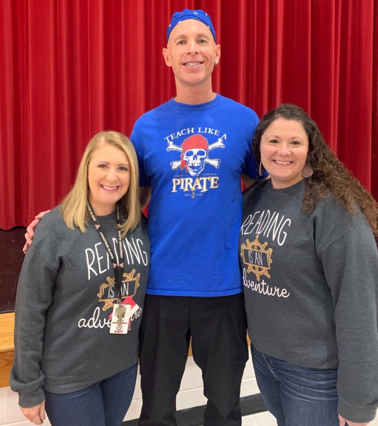 Great PD today with <a href="/burgessdave/">Dave Burgess</a>! Teach Like a Pirate was awesome! #japioneerpride