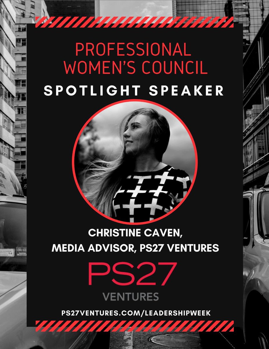 ChristineCaven's tweet photo. Join me this Wednesday, Oct. 16th, 11:30AM, at Maggiano's in Town Center. I will be speaking at the @JAXChamber Professional Women's Council Meeting. Come out and learn more about #PS27LeadershipWeek, walk-ups are welcome! #LeadersThinkBig @PS27Ventures @JAXCouncils https://t.co/m8uLpM0zRF