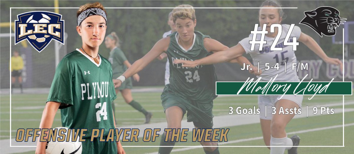 PSUPanthers's tweet photo. Lloyd collects @LittleEastConf honors after big game vs. RIC
https://t.co/DiQSMBID5B
#PantherPride #BleedGreen #LECsoc #d3soc https://t.co/o9sw0MEogd