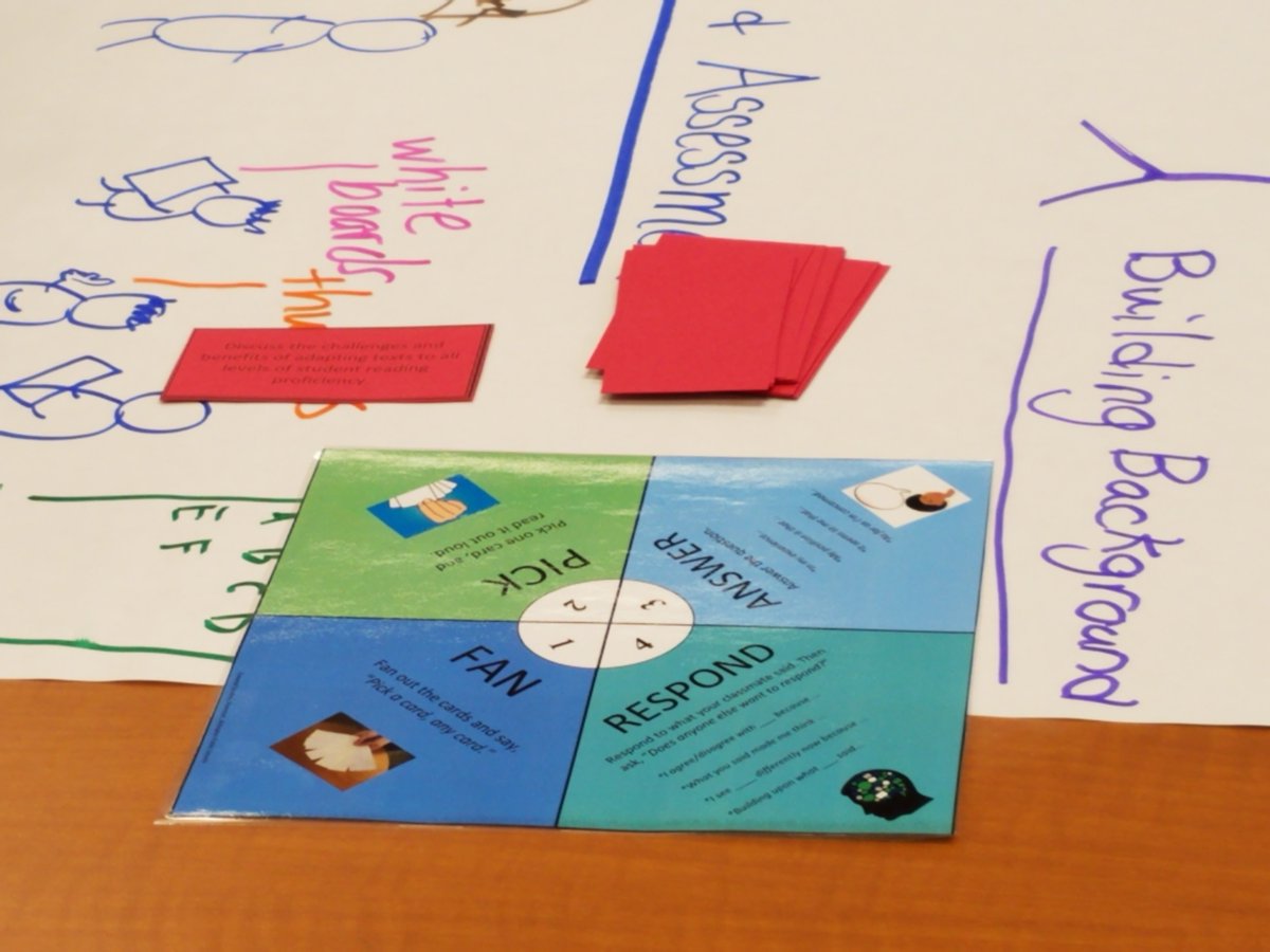 ShermanAPS's tweet photo. Lots of collaboration and discussion as teachers review the SIOP Model and apply it to lesson planning. Happy #APSDayofLearning !  @APS_ESOL @APSlearns @SIOPModel #SIOPModel https://t.co/fzWvoMWqd4