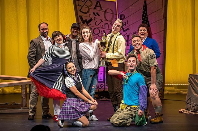EncoreCentral's tweet photo. Look at this cast!! We are so proud of their hard work and dedication! Not pictured is the equally wonderful musicians, technical and production team. Can you spell T-H-A-N-K-F-U-L!? https://t.co/jf1EFIjD1q https://t.co/mlOS0P7AiQ