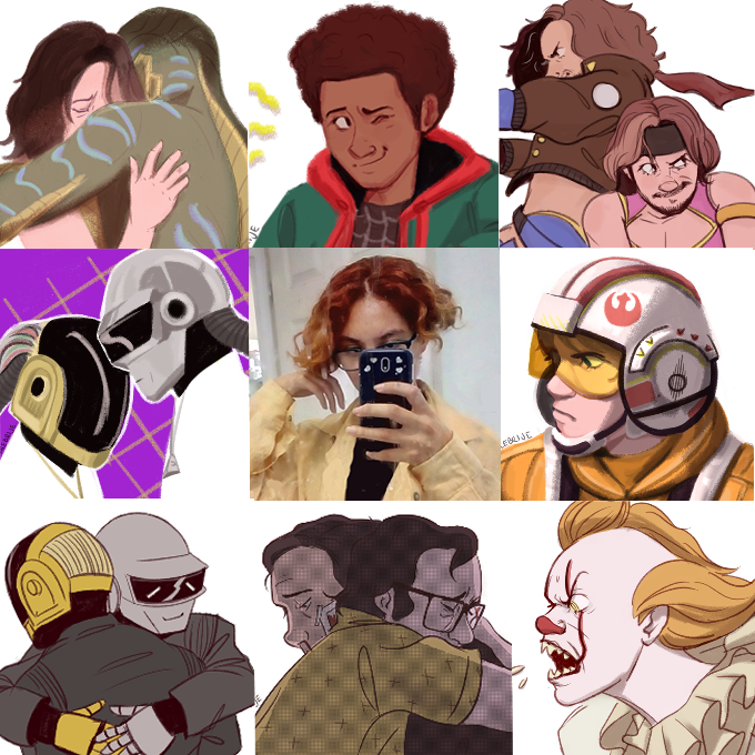 Hey! Im Jazmin ? and I LOVE to draw people hugging and faces ! 
#artvsartist2019 