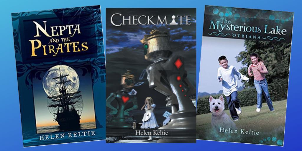 My trilogy is complete with the release of my latest #book, Checkmate. Learn about the stories that came before it on my website! helenkeltie.com/buy/ #ya #newbooks #bookbuzz #fantasy #adventures