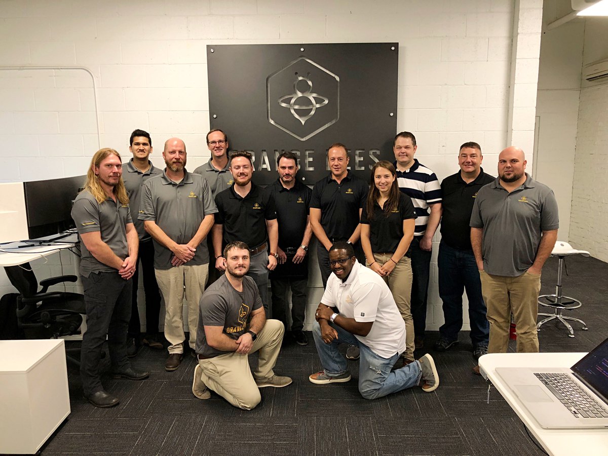 orangebeesllc's tweet photo. Welcome to #OrangeBees! Since our founding in 2013 our team has grown exponentially as we have worked tirelessly to earn the trust from our clients. #YeahThatGreenville #Software https://t.co/8vEcxHCR7k