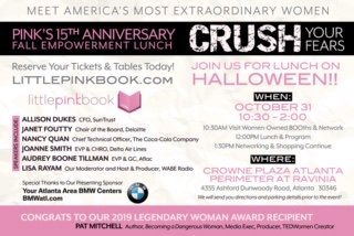 Join us at <a href="/littlepinkbook/">ᴢᴇ̄ʟʟʏ ᴋ ✨</a>'s Empowerment lunch on Halloween and receive 15% off your ticket when you use code: "PINK15"
We hope to see you there!
eventbrite.com/e/pinks-top-wo…