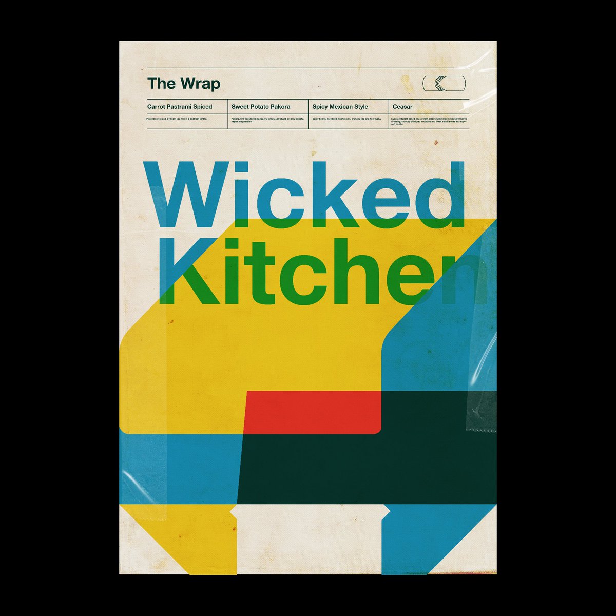 Lab13Media's tweet photo. I was inspired by a Wicked Kitchen wrap box so I made this. Box in the comments. 

#Lab13 #Lab13Media #WickedKitchen #Poster #PosterDesign #Swiss #SwissDesign #SwissPoster #GraphicDesign https://t.co/1kgk1c1I8L