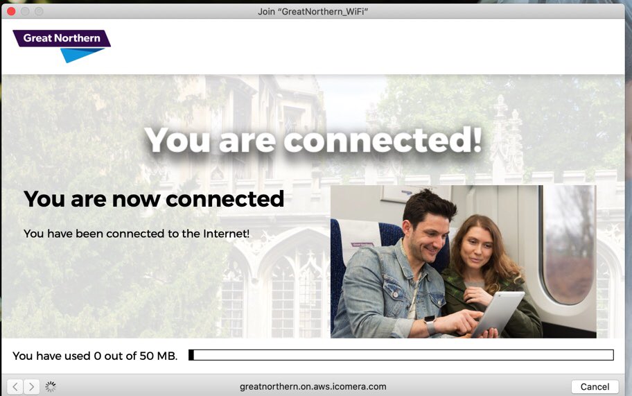 You are now connected