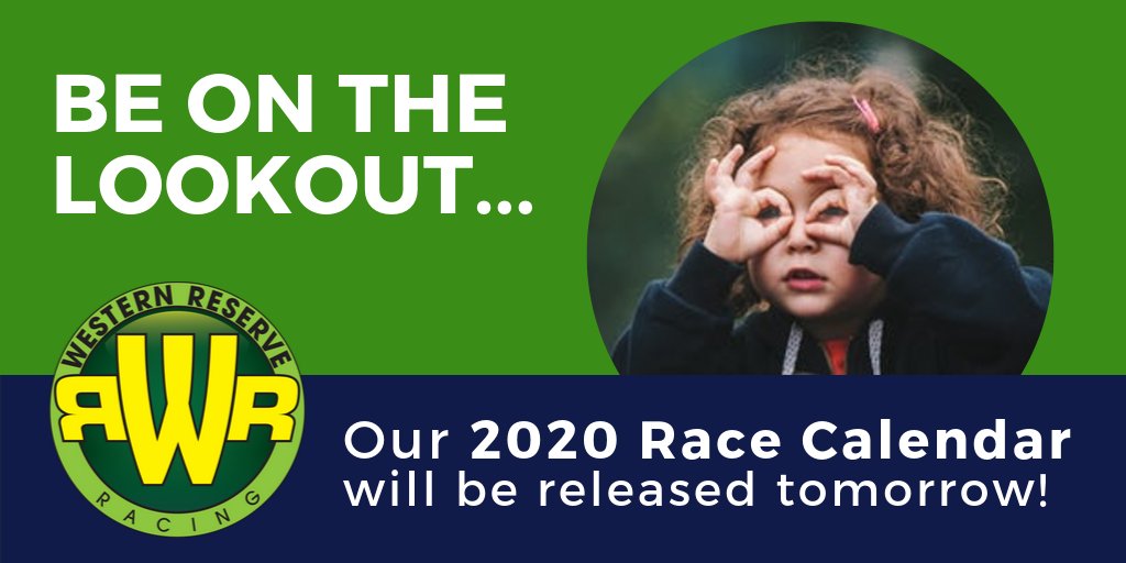 Watch for it!!
.
bit.ly/2pkx2Bh
#westernreserveracing #trailrunning #2020racecalendar #runninggoals2020