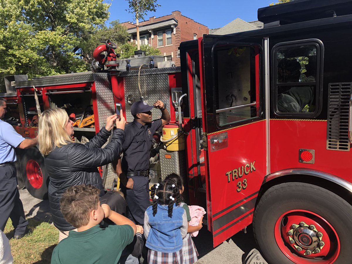 Strochschool's tweet photo. Pre-school, Jr. Kindergarten, and Kindergarten learned some fire safety rules and got to see a fire truck! Thank you firemen for visiting with us today! https://t.co/yNVzOojnA0