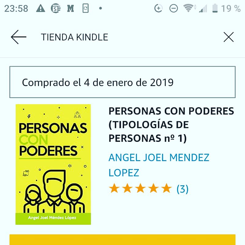 UNA VEZ MÁS MI LIBRO DE DESARROLLO PERSONAL "PERSONAS CON PODERES" ENTRE LOS LIBROS MÁS VENDIDOS DE AMAZON.ES Y EN AMAZON.COM. GRACIAS
