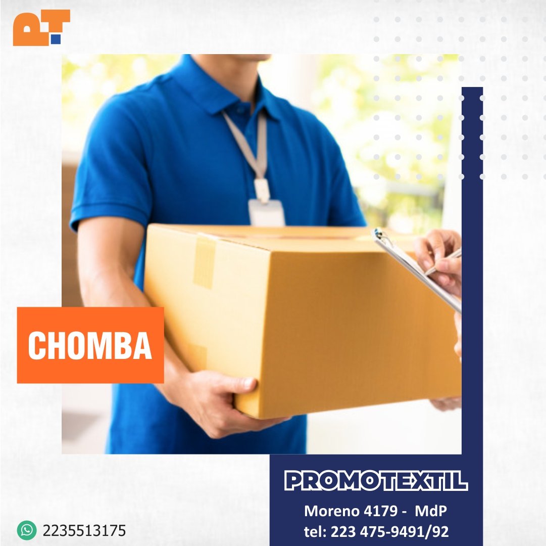 Promotextil1's tweet photo. ➡️Chomba
✅Clásicas de pique o de jersey de algodón.
✅Deportivas de dri fit o set deportivo.
✅Con cartera y 2 botones
✅Lisas o combinadas.
✅De uso mas formal, prácticas y cómodas.

🔎 Conoce todas las opciones que tenemos para vos en nuestro sitio web https://t.co/weOwa9NcOT https://t.co/2qPI8wUAJD