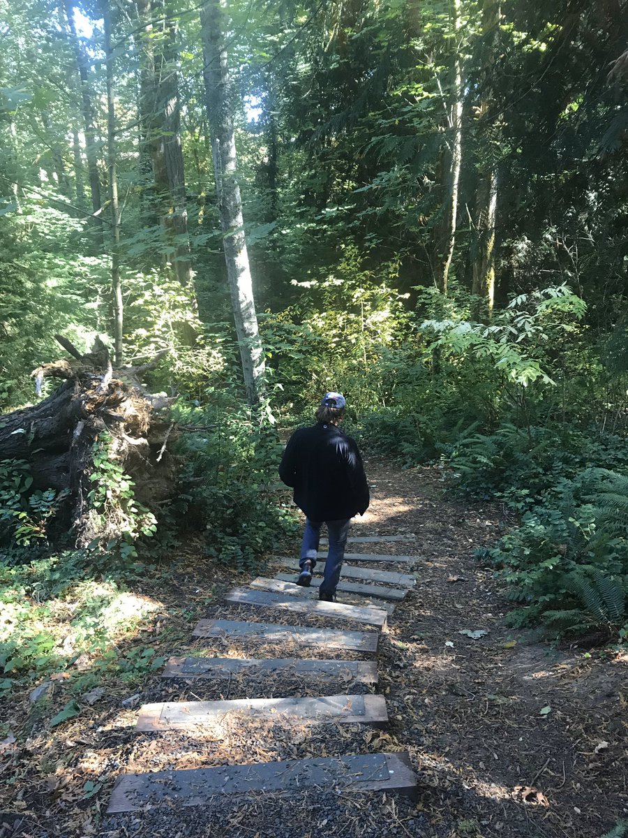 CourtneyRoks's tweet image. Fall in the #PNW can’t be beat 💚 love love love 🍁🌲🍂🌿🍃 #fall2019 #MATHman #YangGang