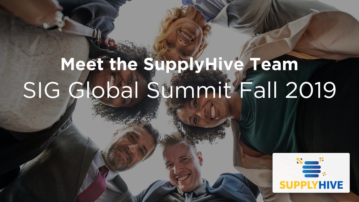 supplyhive's tweet photo. 👋 #Carlsbad, #California: The #SupplyHive Team is geeked to be at the @SIGInsights’ #Global Summit Fall 2019 https://t.co/oMylb1cslb to immerse ourselves with #industry professionals, #business #leadership plus events focused on #procurement and #sourcing.
#SIGFall2019 #CPO https://t.co/yTRRIoY6W3