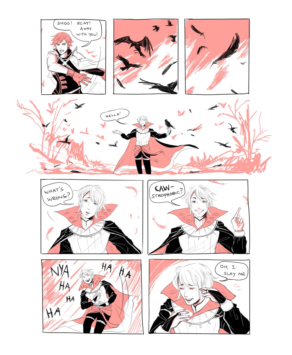 ever since i first played awakening i've wanted to adapt some of it into a comic. i tried doing one of my favorite scenes for class!! #FireEmblem 
