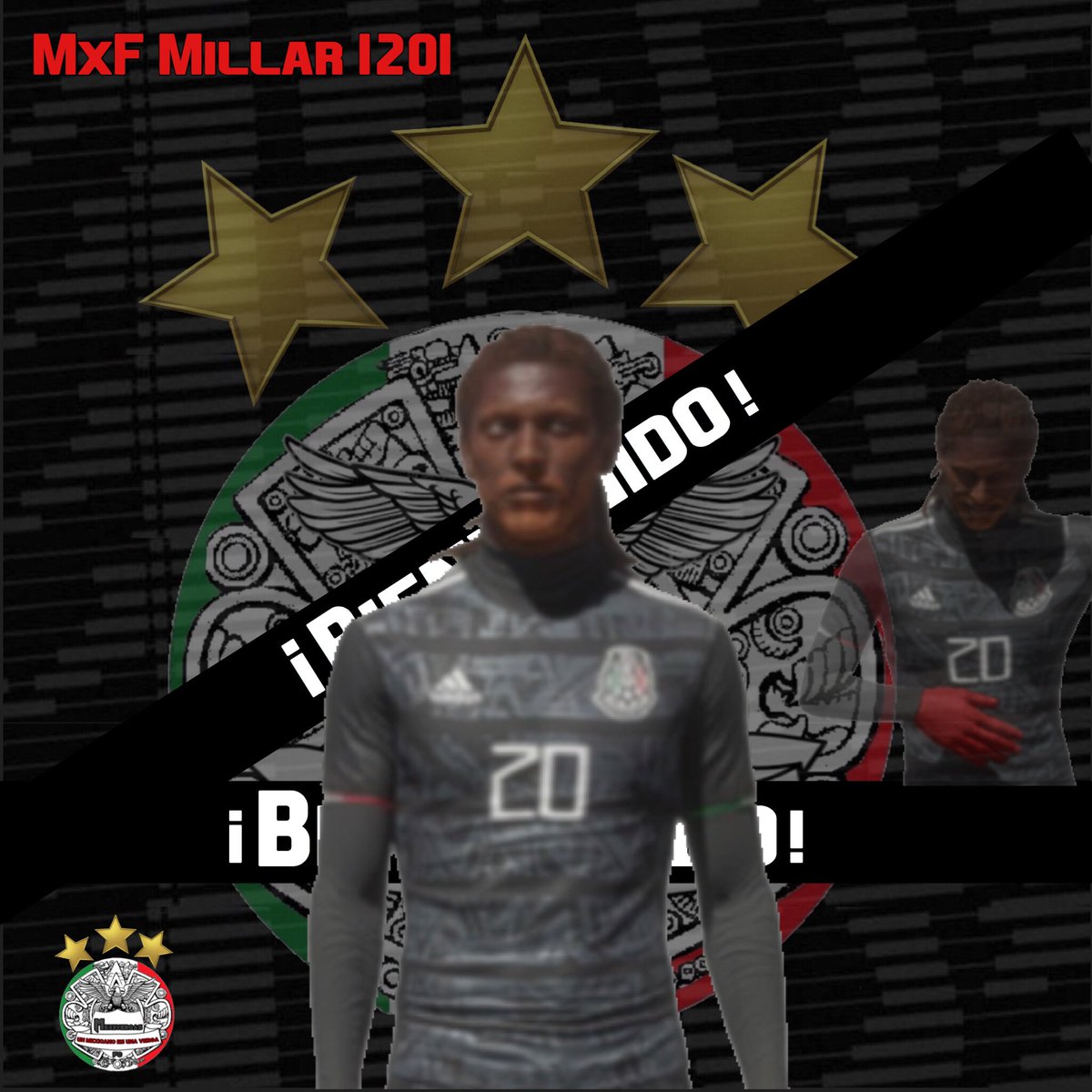 MxEclipseFC's tweet photo. 🆕|Bienvenido a tu nueva casa #MxFMillarl20l, ¡Artillero de lujo! El club y delantero centro llegaron a un acuerdo para que este vistiera los colores de Mexii esta temporada. 🤝
¡A defender la camiseta y el escudo, #VamosMexii 🇲🇽!
@VPN_MEXICO @VPNGlobal https://t.co/u4tmf1G9FF