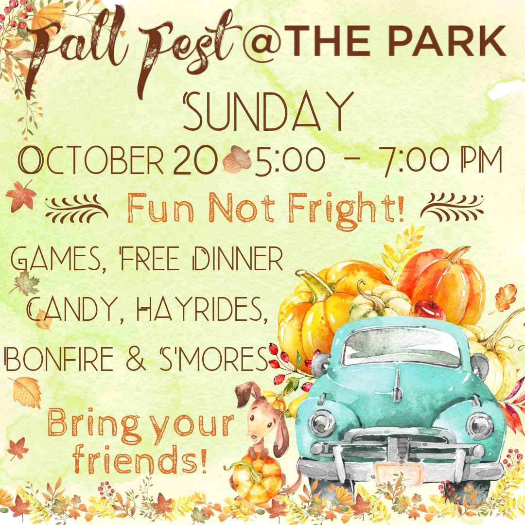 hollandparkgvl's tweet image. Our annual Fall Fest @ The Park is going to be THIS SUNDAY! Make plans to be here! Don&apos;t miss this fun night out with friends &amp;amp; family!