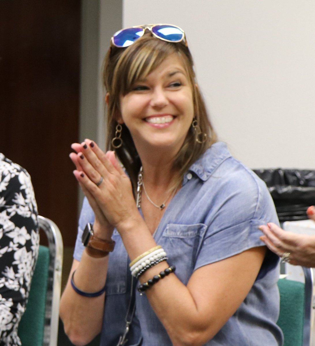 CitrusSchools's tweet photo. Congratulations to Michelle Ferrara, Retirement Specialist for the District's HR Dept. Michelle was chosen from five finalists to represent the District Services Center as the School-Related Employee of the Year for Citrus County Schools!  Congrats to all of our finalists! #SREOY https://t.co/IHDG5T6trJ