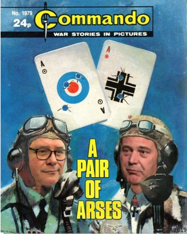 Part 14. A Pair Of Arses. Confusion reigns as Chicken Wing Commander Francois (KFC) and his sidekick simultaneously fight for empire and side with fascists. #MarkFrancoisGoesCommando