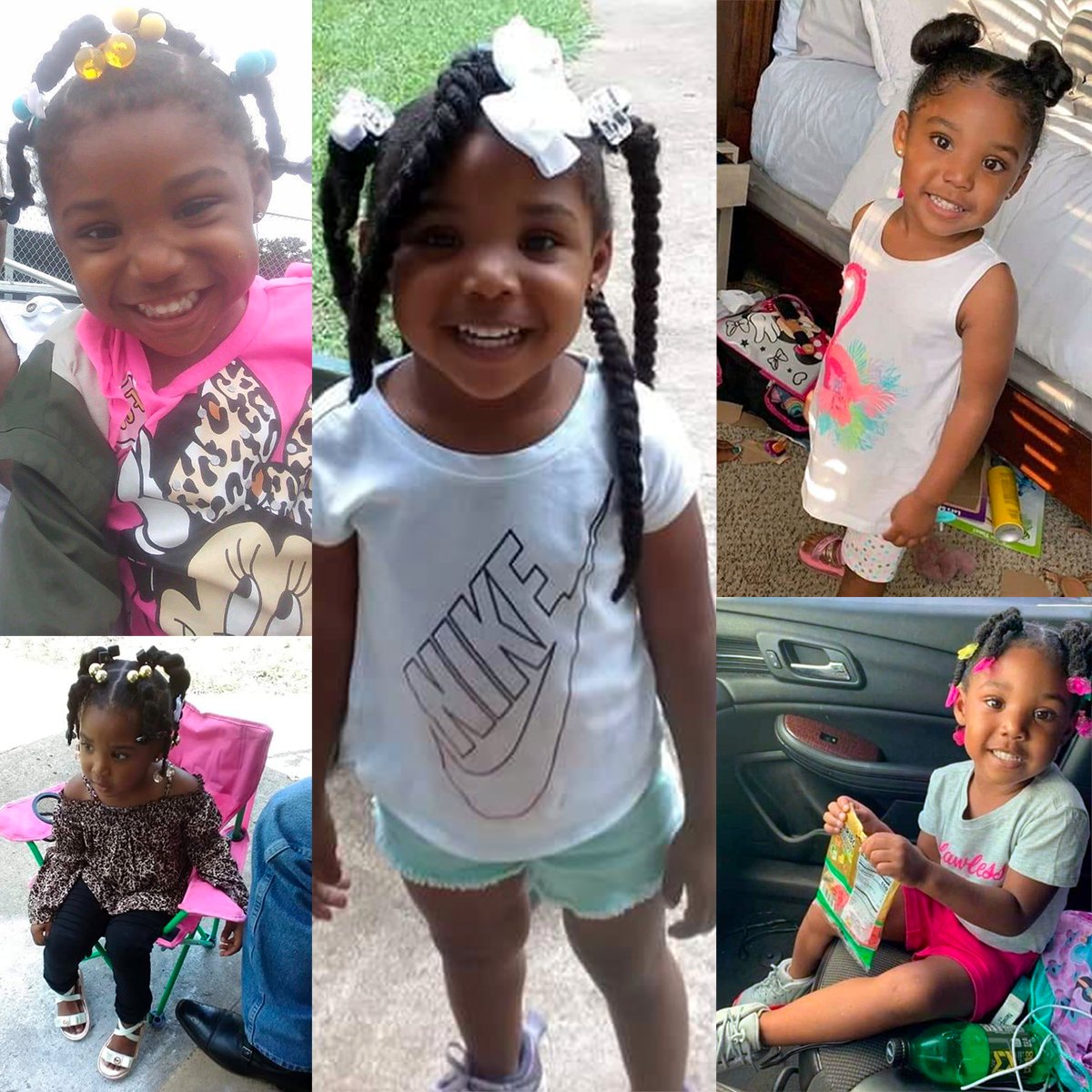 Found Deceased AL Kamille "Cupcake" McKinney, 3, kidnapped from