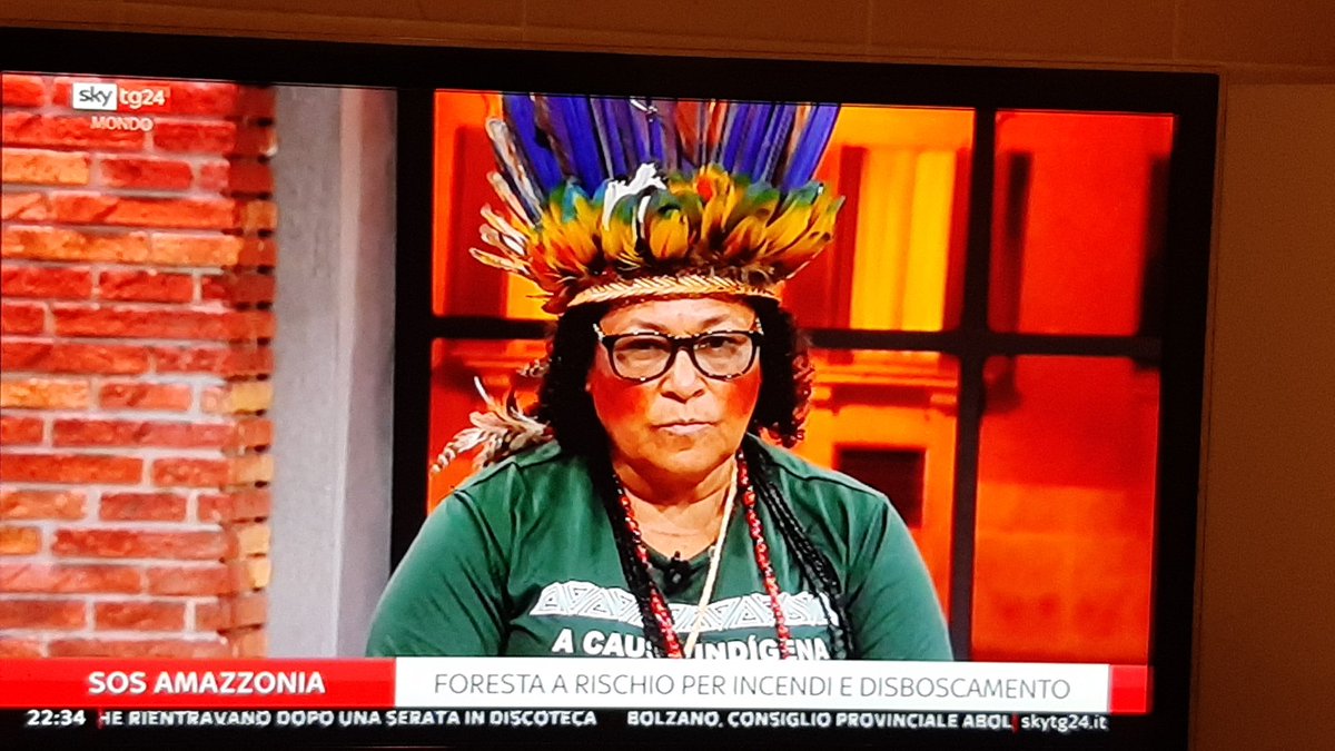 mauroed79's tweet photo. "Il nostro presidente, con tutto il rispetto, è pazzo!"
Bravi @skytg24 👏👍

#Bolsonaro #SOSAmazzonia #Amazzonia #Brasile #SkyTg24 https://t.co/tEuIFDL5VQ
