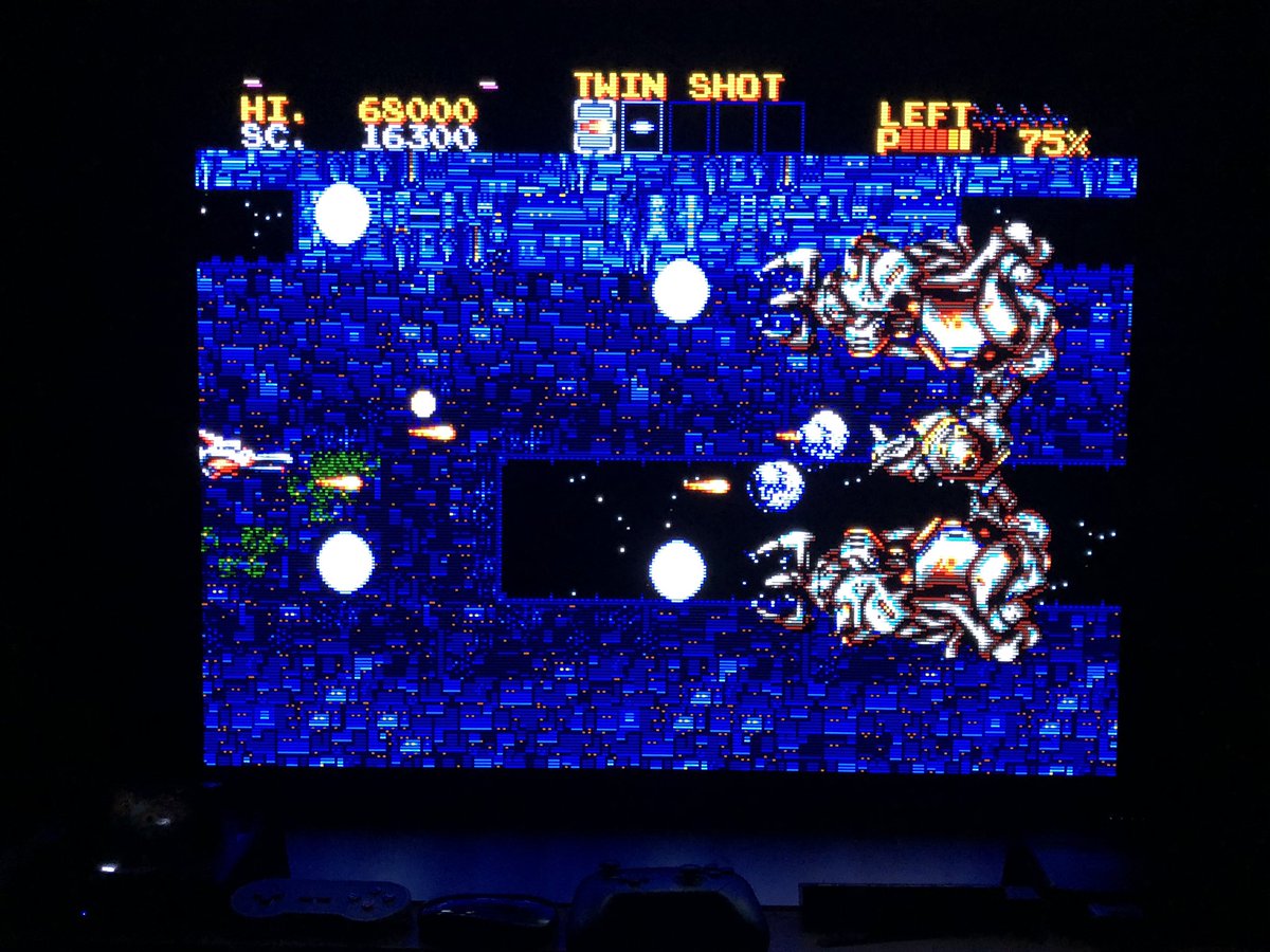 Betagarci's tweet image. Pero que bonico es... y que muñones soy
Bueno han caído algunos... 😂
 #thunderforceIV
#megadrive