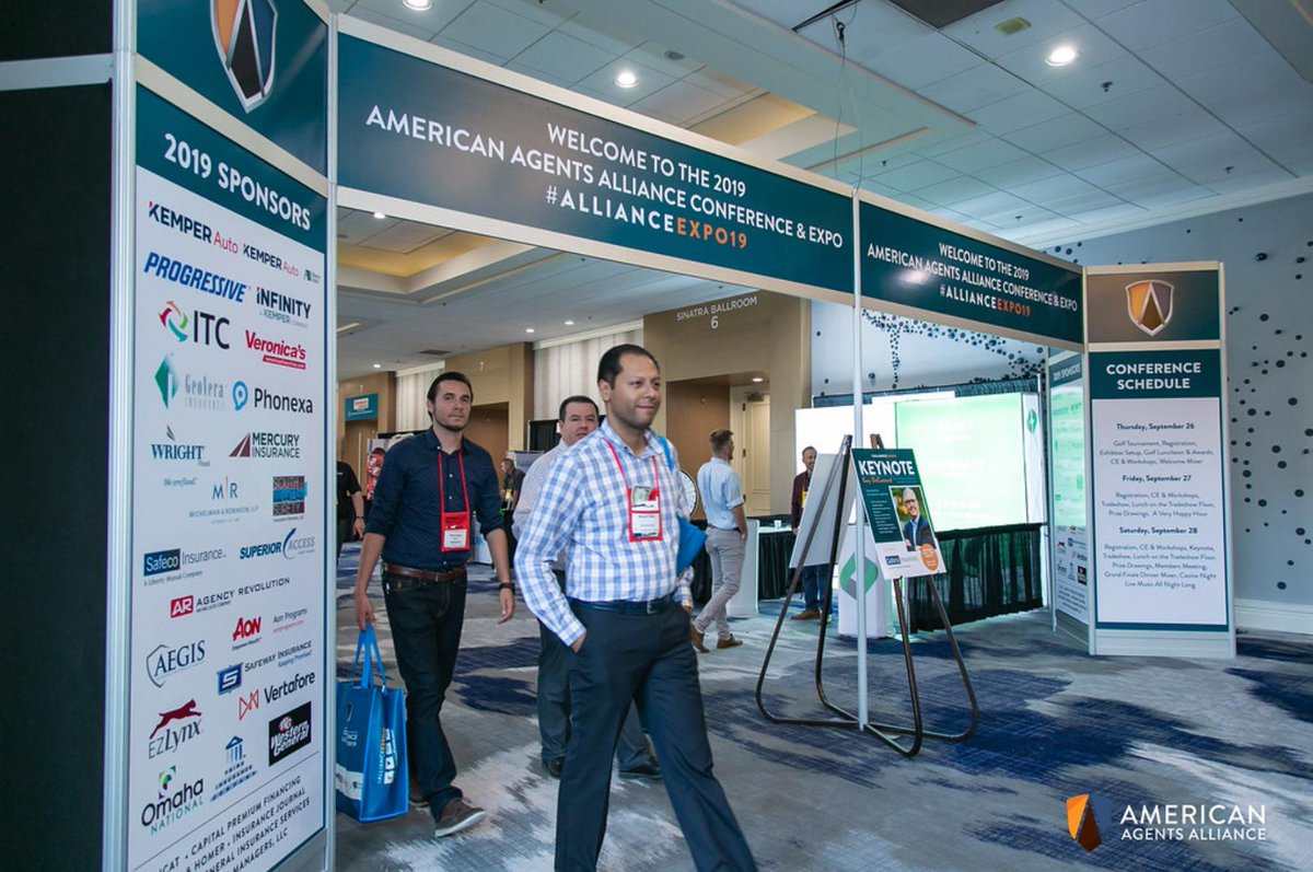 FormstackSign's tweet image. We're still reeling in excitement from attending the 2019 @AgentsAlliance Conference & Expo (shown below), and #AppliedNet 2019 Just started!
Are you @AriaLV for @AppliedSystems annual conference? Come find us!