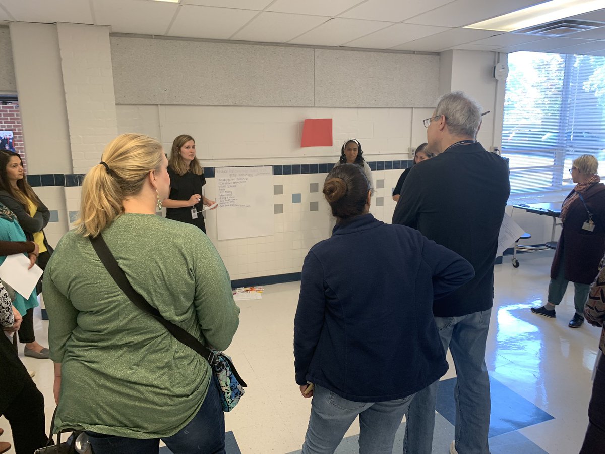 SHES_Dolphins's tweet photo. Our self-contained teachers shared their professional knowledge with general education teachers & staff around best practices with behavior looking at data collection & antecedents #FCPSR2 https://t.co/vbGbmkiFDz