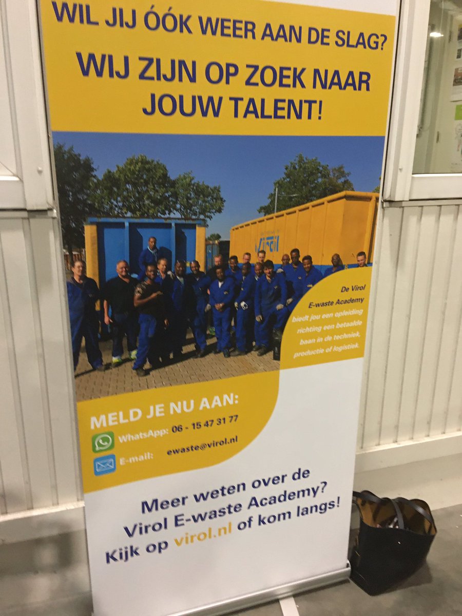 Aanwezig bij de 🎉opening 🎉 van <a href="/e_virol/">Virol E-waste</a>  #virol #e-waste academy in #midwolda . Met een rondleiding door goed gemotiveerde medewerkers #nationalerecycleweek #notimetowaste #allesheeftwaarde #recyclen #bergenverzetten