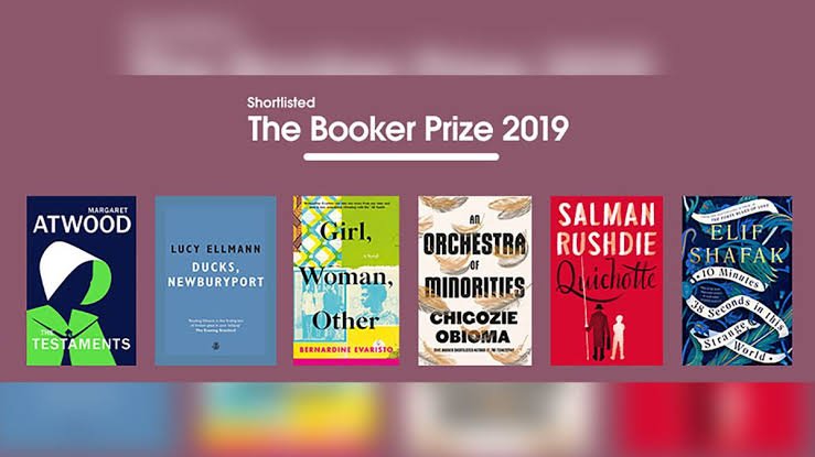 2019 Booker Ödülü'nü The Testaments kitabıyla Margaret Atwood ve Girl, Woman, Other kitabıyla Bernardine Evaristo paylaştı. 
Elif Şafak da On Dakika Otuz Sekiz Saniye kitabıyla ödülün adayları arasındaydı.
#BookerPrize2019 #FinestFiction
@TheBookerPrizes