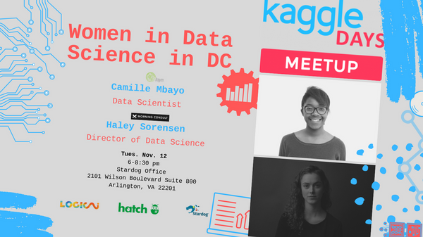 my_hatchpad's tweet image. We&apos;re excited to join @Kaggle_Days Meetup for Women in Data Science in DC buff.ly/2VFfoEk #womenintech #datasciencedc RSVP today!