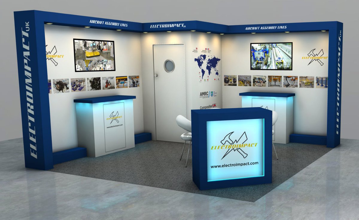 ElectroimpactUK's tweet photo. The booth rendering is complete and we're looking forward to the show later in the month. @advancedenguk https://t.co/jt8uqovF1v