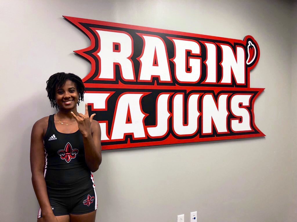 LawrynNoel's tweet photo. Had a great first official visit with University of Louisiana at Lafayette! #RaginCajuns🌶 https://t.co/Atv6fADRav