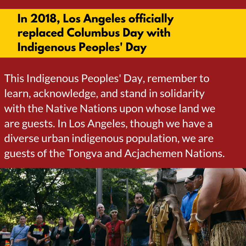 ERI_USC's tweet photo. Thanks to Native activists, LA officially replaced Columbus Day with #IndigenousPeoplesDay last year. However, there is still much work to be done to achieve #equity for the Native community, as highlighted by the #homelessness stats here. #Data4theDay #USC #PERE https://t.co/hP6ivbXBzQ