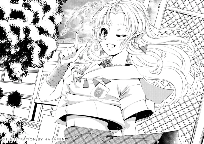 #Inktober2019 Day 14!🖤
#Zelda as a high school-girl for day 14~ 

#Inktober #inktoberDay12 #illustration #manga #schoolgirl #制服 #女子高生 #JK #かわいいと思ったらRT #artist #ArtistOnTwitter #SSBU #Nintendo #SuperSmashBrosUltimate 