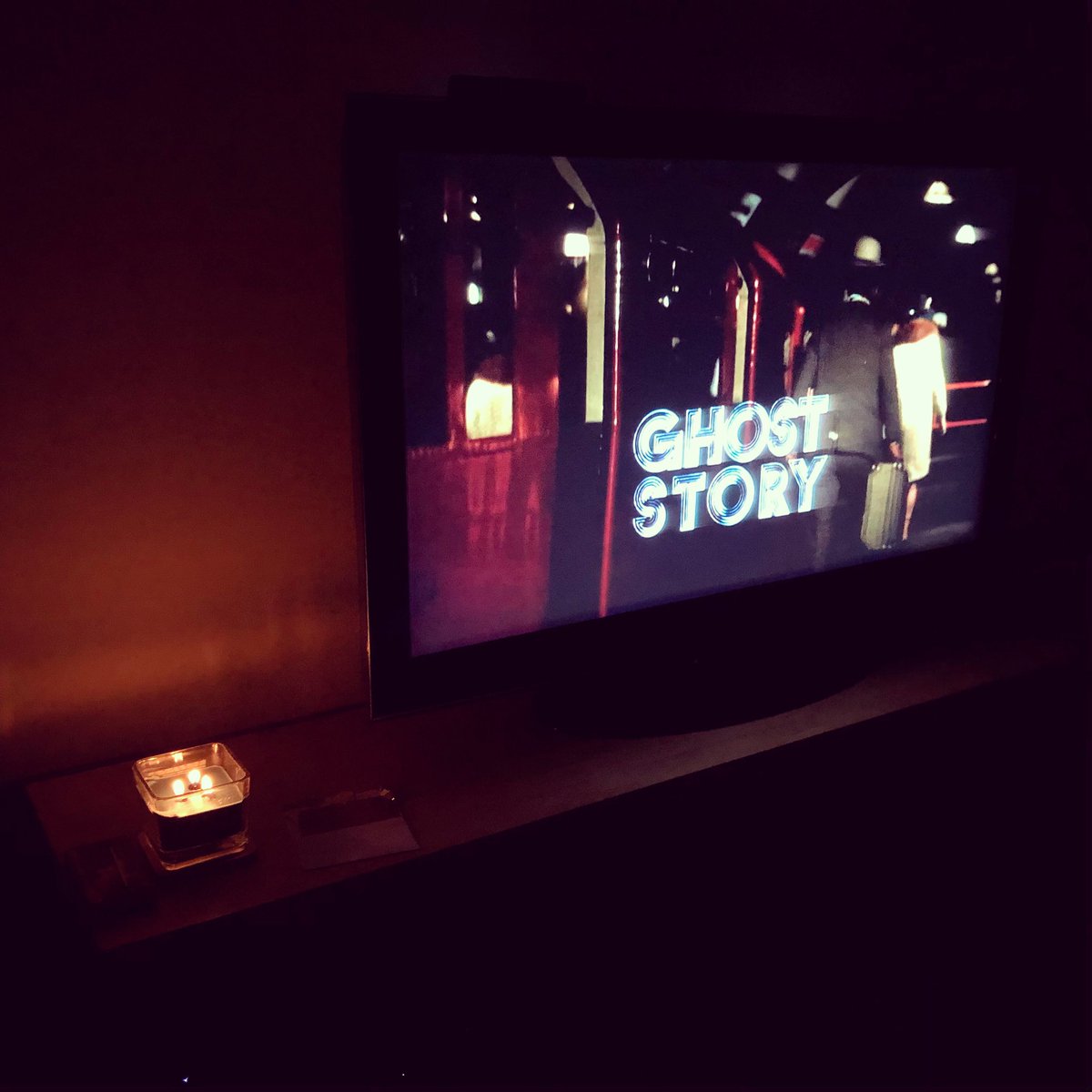 revpeterlaws's tweet photo. I’m watching (by candlelight) the upcoming Blu Ray of #GhostStory. A little seen 1974 supernatural chiller from #StephenWeeks. Coming from @nucleusfilms on October 28th. https://t.co/U9zankh9q5
